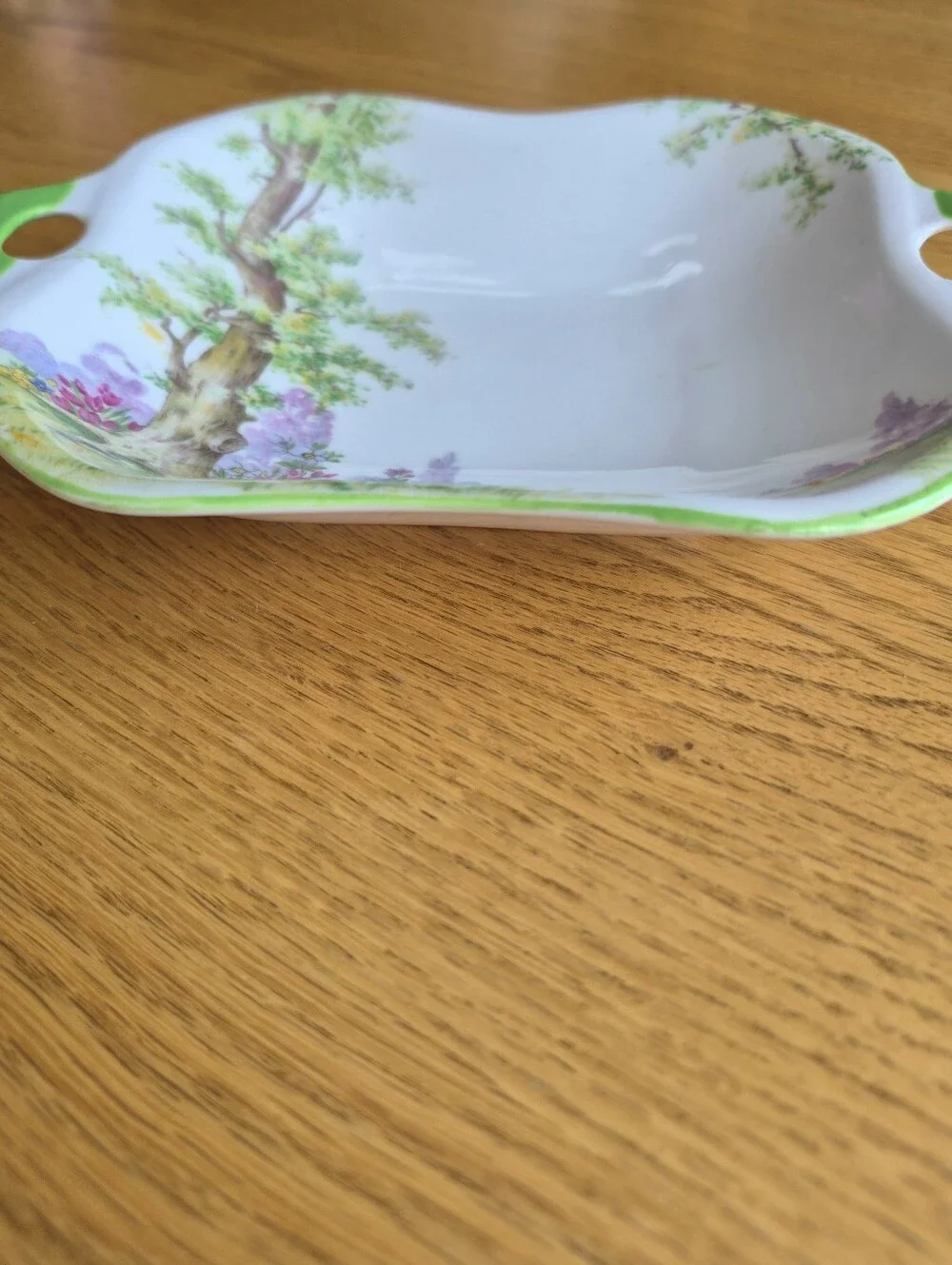 Vintage 1930s Royal Albert Dish Greenwood Tree